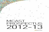 MCAST Prospectus 2012-13