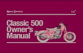 royal enfield classic 500 owners manual