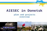 Projects in LC Donetsk, Ukraine