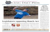 Craig Daily Press, April 6, 2010