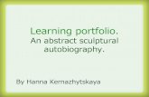 Learning portfolio. Hanna Kernazhytskaya