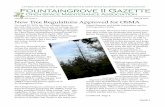 Fountaingrove II Gazette