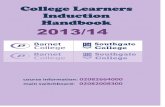 College Learners' Induction Handbook 2013-14