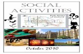 October Social Programme 2010
