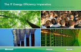The IT Energy Efficiency Imperative