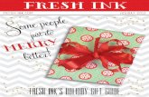 Fresh Ink Holiday Gift Guide