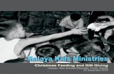Malaya Kids Ministries - Christmas Feeding and Gift Giving Activity