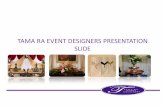 Tama Ra Event Designers portfolio