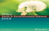 2013 Earth & Environmental Science Text Catalogue
