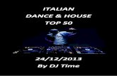 DJ TIME DANCE & HOUSE TOP 50 24/12/2013