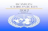 BOMUN 2012 - Issue 2 - IV Annual Session
