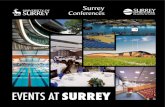Surrey Conferences - Events at Surrey