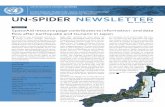 UN-SPIDER Newsletter May 2011