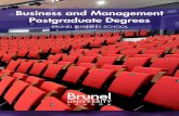 Business and management postgraduate study handbook