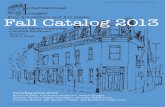 Fall catalog 2013