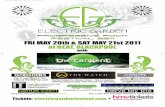 Electric Garden Festival Poster