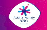 Astana-Almaty 2011 7th Asian Winter Games