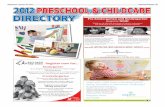 Special Features - Preschool Directory