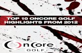 OnCore Golf- Top Ten Highlights from 2012