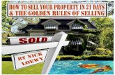 How to sell your property in 21 days