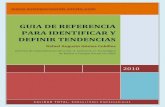 GUIA DE REFERENCIA PARA IDENTIFICAR Y DEFINIR TENDENCIAS