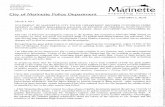 Marinette standoff report, Part 1 of 7
