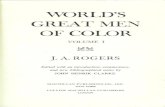 Worlds Great Men of Color volume 1 by J.A. Rogers