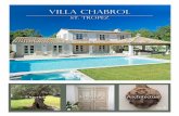 Villa Chabrol, St Tropez - Brochure