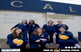 2010 California Women's Water Polo Information Guide