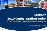 2010 Edelman Capital Staffer Index