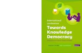 International conference Towards Knowledge Democracy
