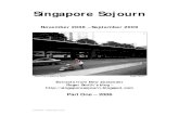 Singapore Sojourn Part One