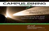Campus Dining Today | Spring/Summer 2012