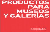 Productos Para Museos Y Galerías