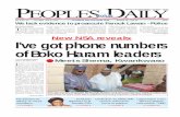 Peoples Daily Newspaper, Thursday, July 05, 2012