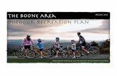 Boone Area Outdoor Recreation Plan