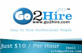 Go2Hire.com Hire Developer Just $10