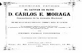 El capitán de navío Carlos Moraga
