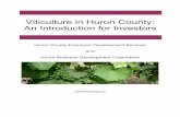 Huron County Viticulture Investor Guide