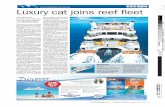 Luxury Cat Joins Reef Fleet
