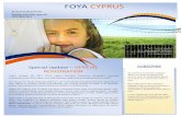 FOYA Cyprus Newsletter - Special Edition