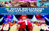 2013 Branson Vacation Guide and Travel Planner