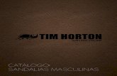 TIM HORTON - Sandalias casuales masculinas