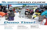 2013 SIA On-Snow Demo Guide