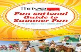 Thrive's Fun-Sational Guide to Summer Fun