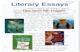 Literary Essay Resourcesa and Mentor Text
