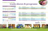 Trade Show and Floriology Institute Calendar