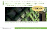 Architecture History and Theory Catalogue 2009/10