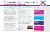 Genetic Alliance UK Autumn newsletter
