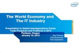 The World Economy and The IT Industry